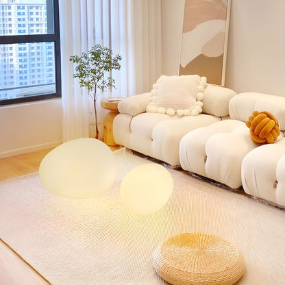 Scandinavian Stone-Shaped LED Table Lamp 1-Light