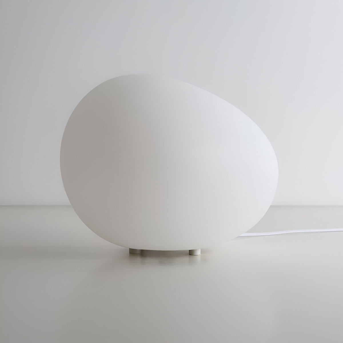 Scandinavian Stone-Shaped LED Table Lamp 1-Light