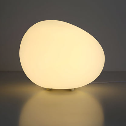 Scandinavian Stone-Shaped LED Table Lamp 1-Light