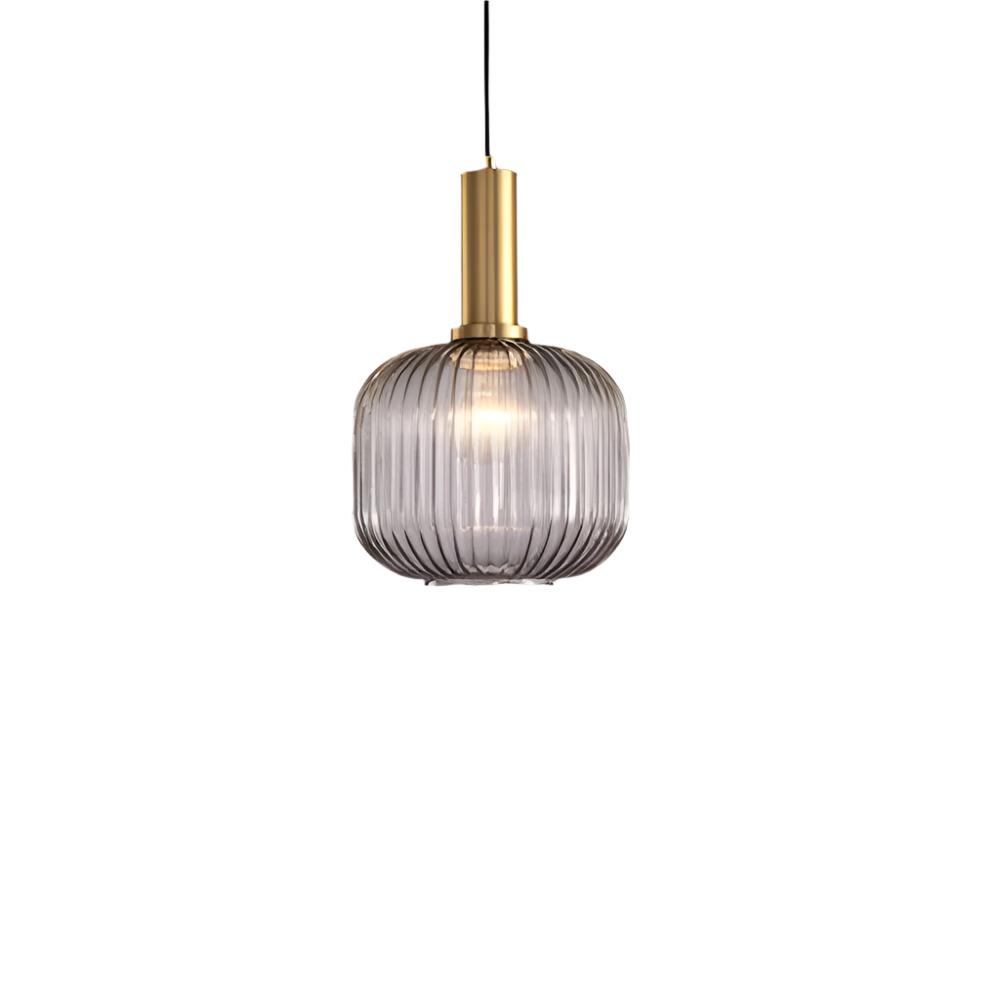 Contemporary Glass Tube Fitting Pendant Light 1-Light