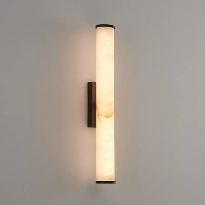 Contemporary Minimalist Spanish Marble Copper Wall Sconce LED 1-Light