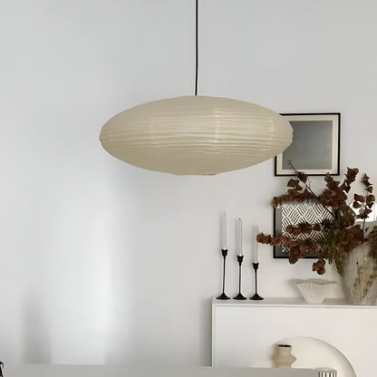 Japandi Paper Xuan Shade Pendant Light 1-Light