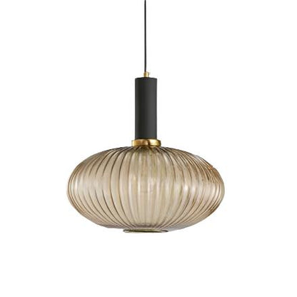 Contemporary Glass Tube Fitting Pendant Light 1-Light