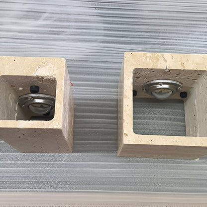 Minimalist Stone Natural Cave Wall Light 1-Light