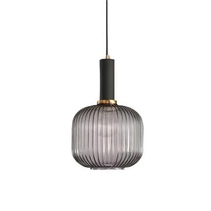 Contemporary Glass Tube Fitting Pendant Light 1-Light
