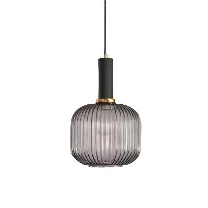 Contemporary Glass Tube Fitting Pendant Light 1-Light