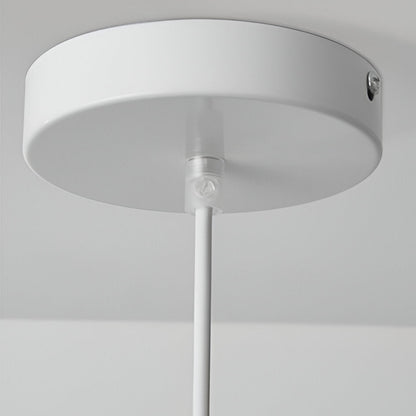 Wabi-Sabi Polystyrene Spherical Dome Pendant Light 1-Light