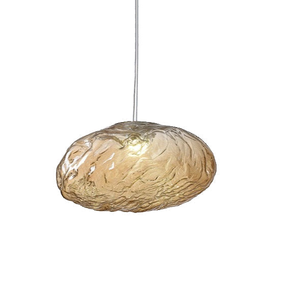 Minimalist Glass Adjustable Cable Pendant Light 1-Light