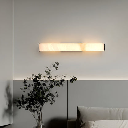 Contemporary Minimalist Spanish Marble Copper Wall Sconce LED 1-Light