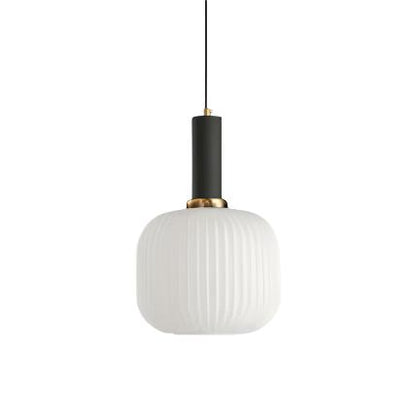 Contemporary Glass Tube Fitting Pendant Light 1-Light