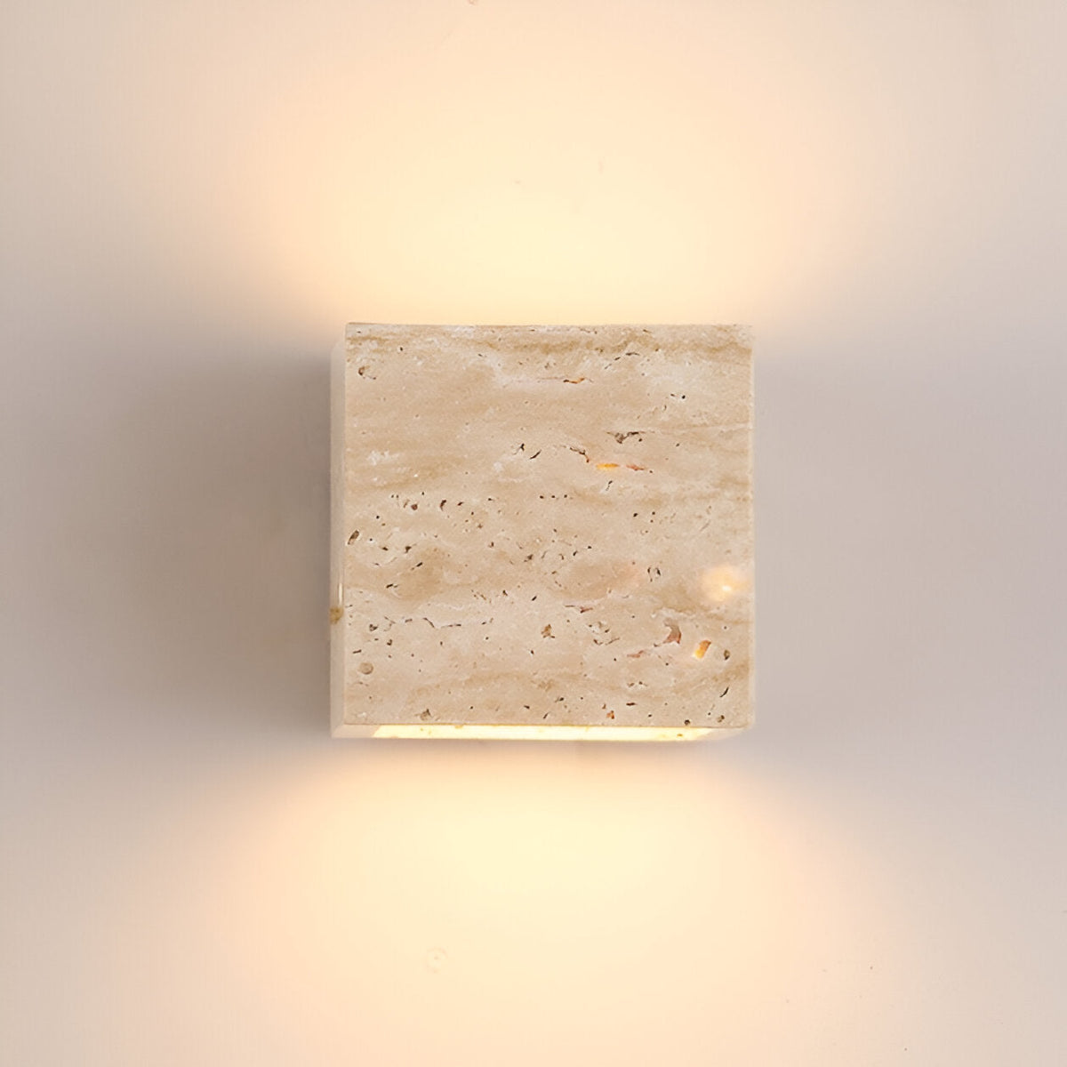 Minimalist Stone Natural Cave Wall Light 1-Light