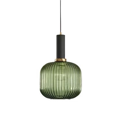 Contemporary Glass Tube Fitting Pendant Light 1-Light