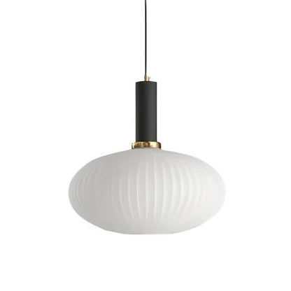 Contemporary Glass Tube Fitting Pendant Light 1-Light
