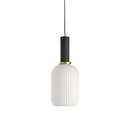 Contemporary Glass Tube Fitting Pendant Light 1-Light