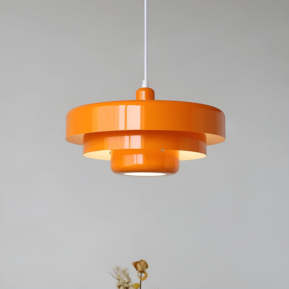 Scandinavian Glass Dimmable E27 Pendant Light 1-Light