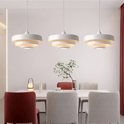 Scandinavian Glass Dimmable E27 Pendant Light 1-Light