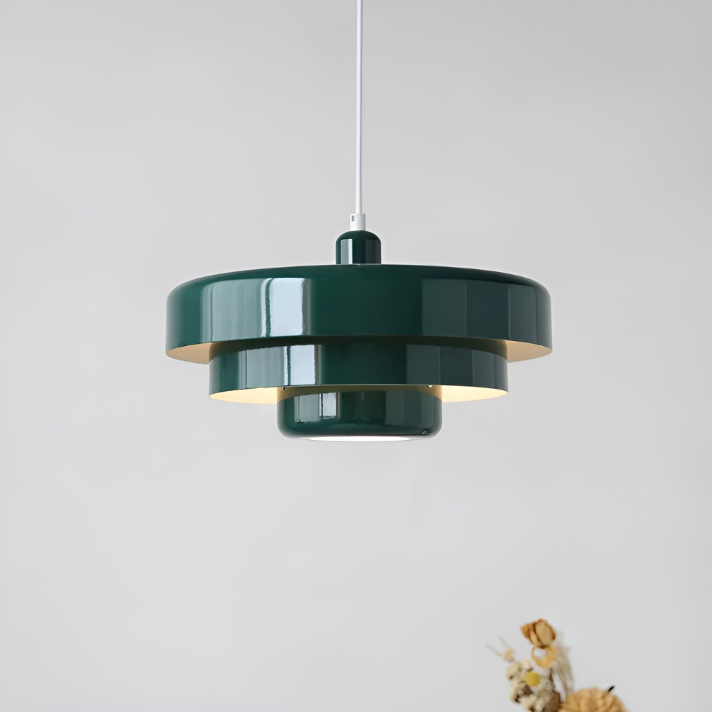 Scandinavian Glass Dimmable E27 Pendant Light 1-Light