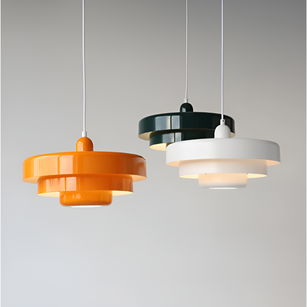 Scandinavian Glass Dimmable E27 Pendant Light 1-Light