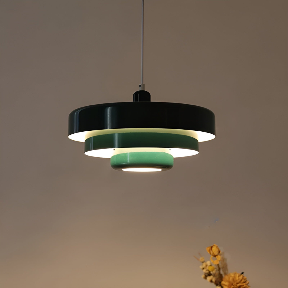 Scandinavian Glass Dimmable E27 Pendant Light 1-Light