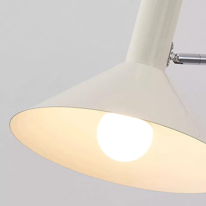Contemporary Metal Cone Shade Wall Light 1-Light