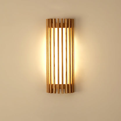 Contemporary Acrylic Vertical Linear Wall Light 1-Light