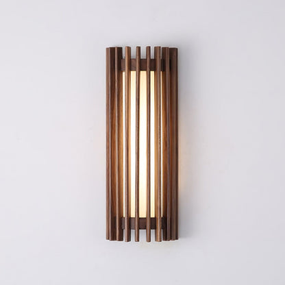Contemporary Acrylic Vertical Linear Wall Light 1-Light