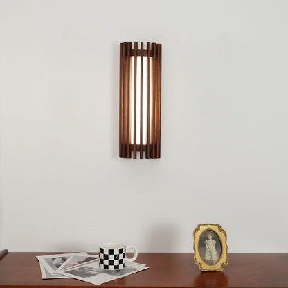 Contemporary Acrylic Vertical Linear Wall Light 1-Light