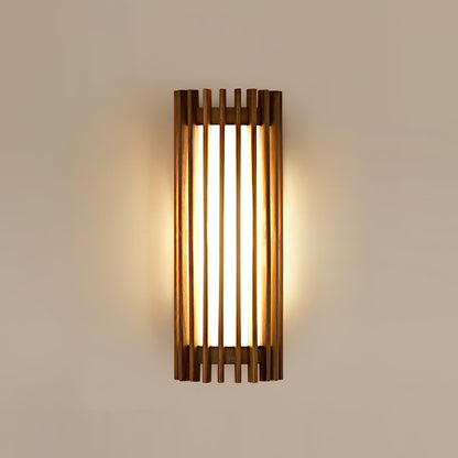 Contemporary Acrylic Vertical Linear Wall Light 1-Light
