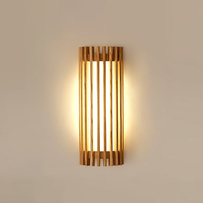 Contemporary Acrylic Vertical Linear Wall Light 1-Light