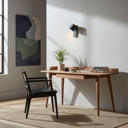 Contemporary Minimalist Rotatable Cylinder LED Wall Sconce 1-Light