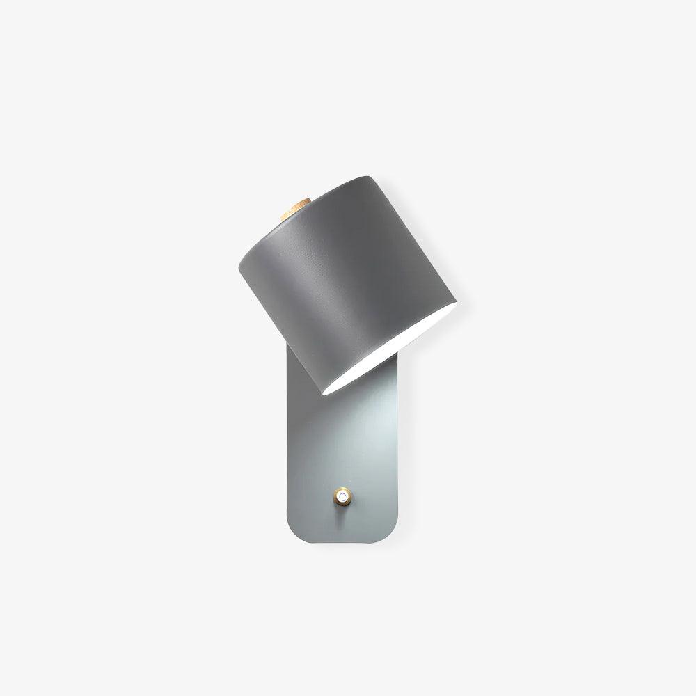 Contemporary Minimalist Rotatable Cylinder LED Wall Sconce 1-Light