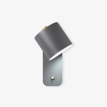 Contemporary Minimalist Rotatable Cylinder LED Wall Sconce 1-Light