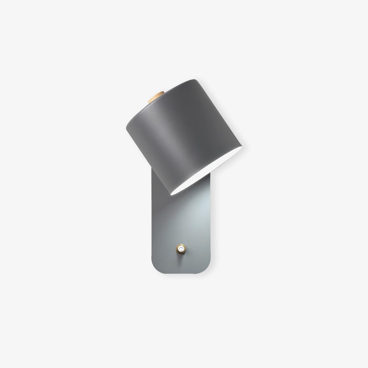 Contemporary Minimalist Rotatable Cylinder LED Wall Sconce 1-Light