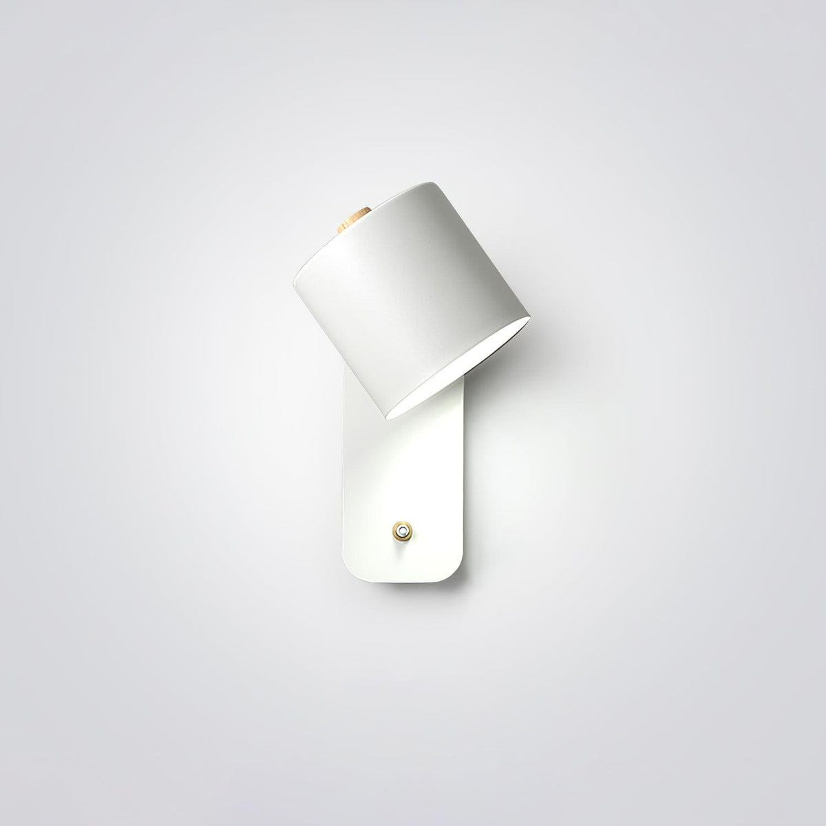 Contemporary Minimalist Rotatable Cylinder LED Wall Sconce 1-Light