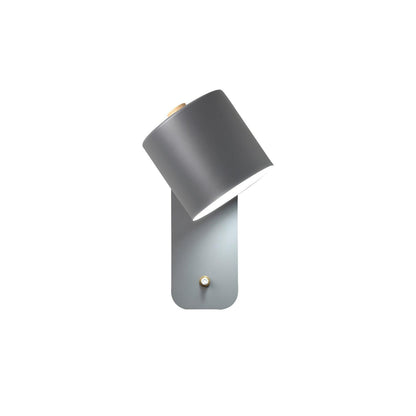 Contemporary Minimalist Rotatable Cylinder LED Wall Sconce 1-Light