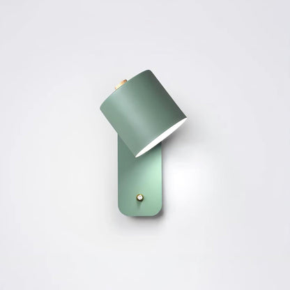 Contemporary Minimalist Rotatable Cylinder LED Wall Sconce 1-Light