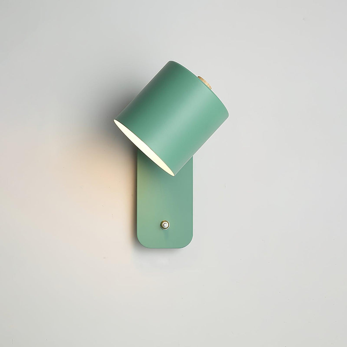 Contemporary Minimalist Rotatable Cylinder LED Wall Sconce 1-Light