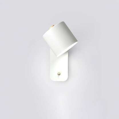 Contemporary Minimalist Rotatable Cylinder LED Wall Sconce 1-Light