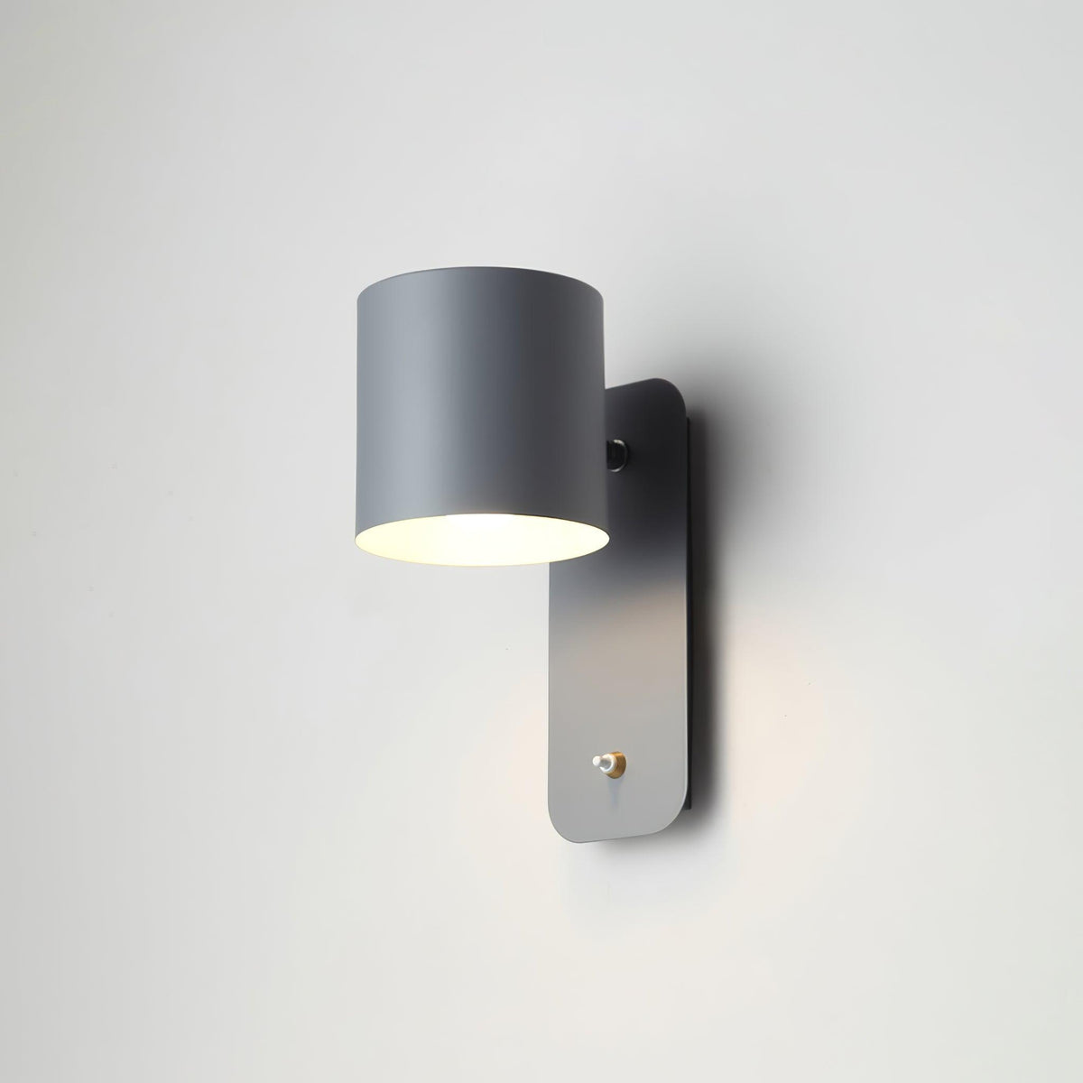 Contemporary Minimalist Rotatable Cylinder LED Wall Sconce 1-Light
