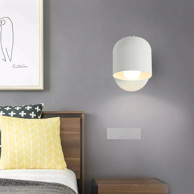 Contemporary Macaron Dome Wall Sconce LED 1-Light