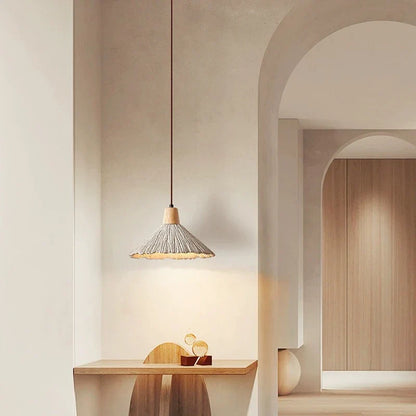 Wabi-Sabi Cement E27 Pendant Light 1-Light
