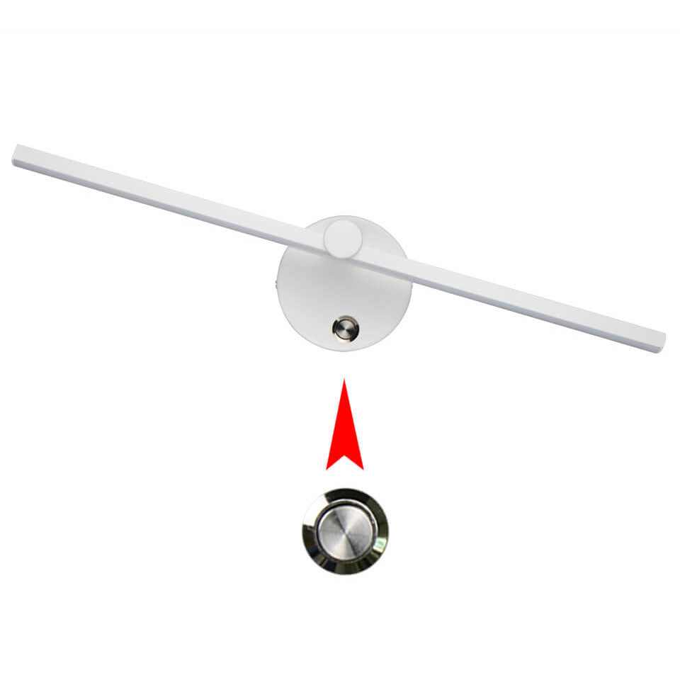 Scandinavian Minimalist Long Bar LED Wall Light | 1-Light