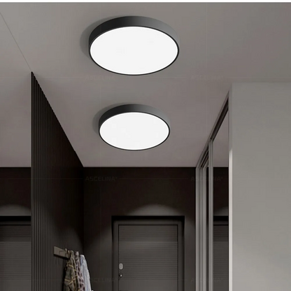 Contemporary Minimalist Round LED Ceiling Light 1-Light