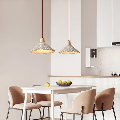 Wabi-Sabi Cement E27 Pendant Light 1-Light