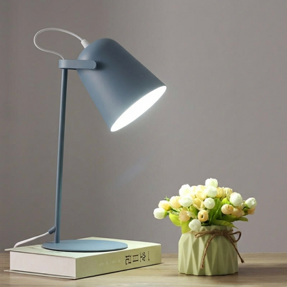 Scandinavian Metal Cone Table Lamp LED 1-light