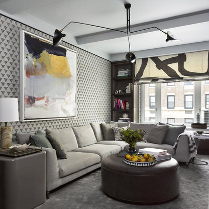 Contemporary Metal Pivot Shades Ceiling Light 3-Light