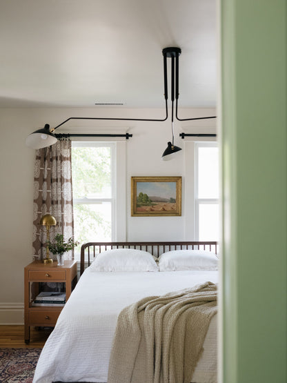 Contemporary Metal Pivot Shades Ceiling Light 3-Light
