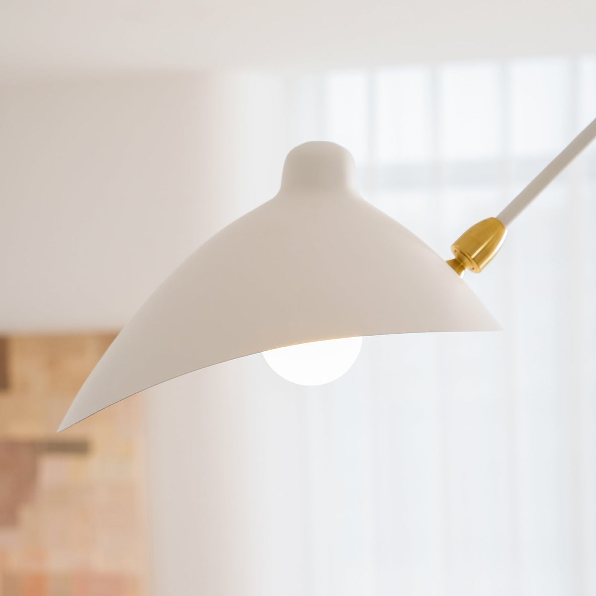 Contemporary Metal Pivot Shades Ceiling Light 3-Light