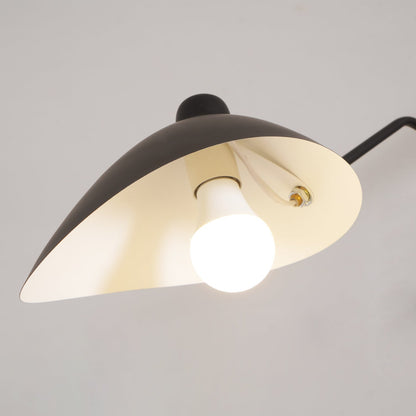 Contemporary Metal Pivot Shades Ceiling Light 3-Light