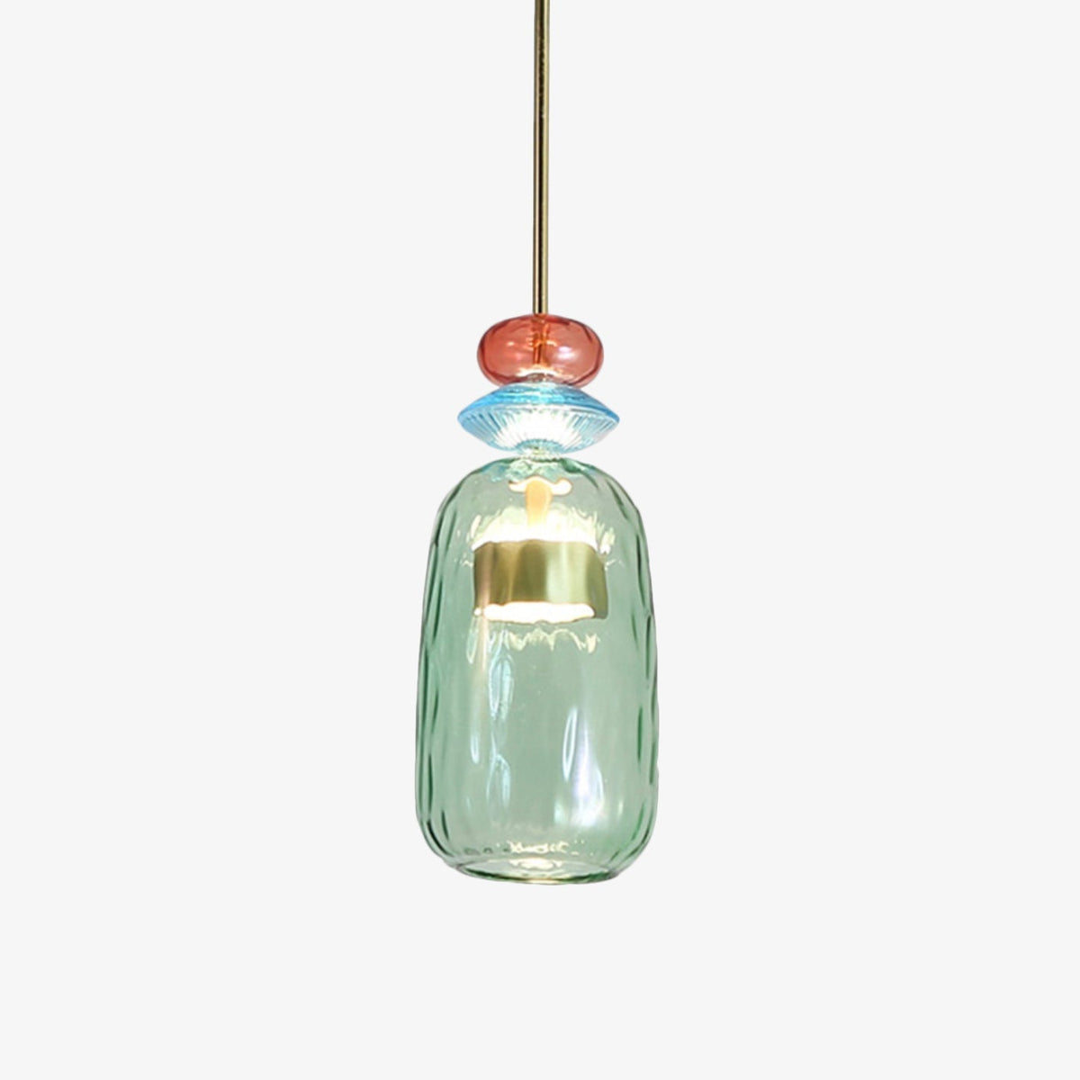 Contemporary Glass 61.5cm Pendant Light 1-Light